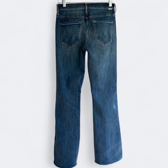 Mother Jeans The Weekender Fray Bootcut Mid Rise Not Rough Enough Wash NWOT 27 - Picture 7 of 15